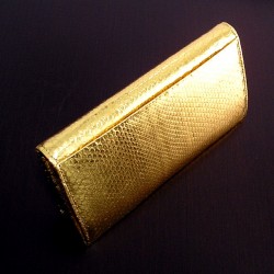 黄金ダイヤモンドパイソン無双長財布