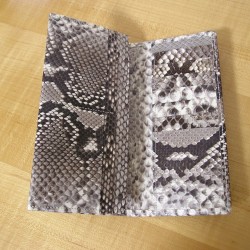 開運蛇革財布無双