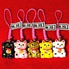 招き猫根付開運にゃんこファイブ